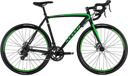 Ks Cycling Gravelbike Xceed, 14 Gang Shimano Tourney Schaltwerk, Kettenschaltung