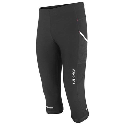 Fusion C3 Knee-Tights Laufhose schwarz Gr. XS