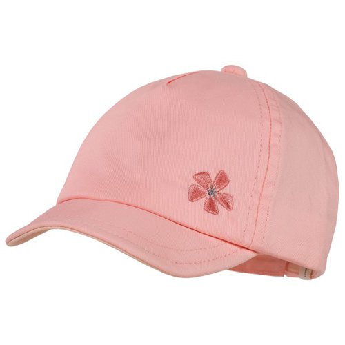 Maximo Baby Girl's Cap Flower Stick Flexdach Klett