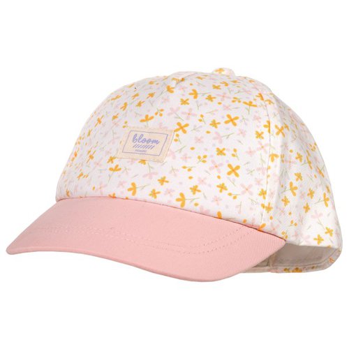 Maximo Baby Girl's Cap Small Flowers mit Klettverschluß