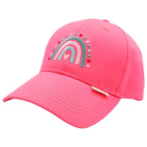 Maximo Girl's Cap Rainbow Klettverschluß