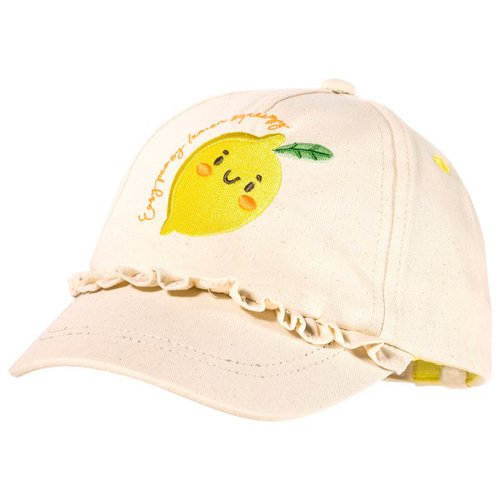 Maximo Kid's Mini Girl Cap Lemon Klettverschluß