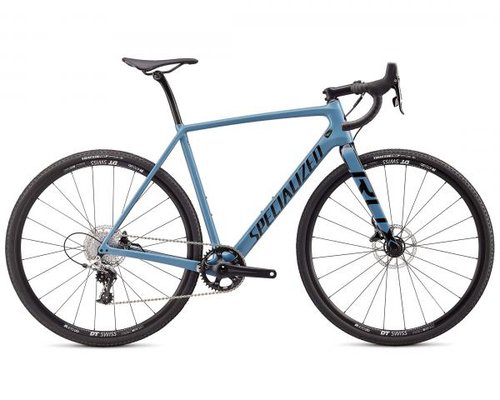 Specialized Crux Elite - Carbon Cyclocross Bike 2020 | gloss storm grey-tarmac black