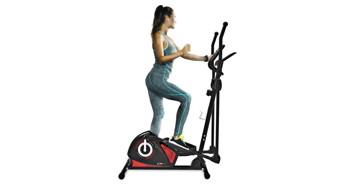 Sportstech Crosstrainer CX608 integrierte Tablethalterung