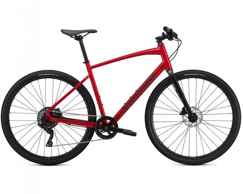 Specialized Sirrus X 2.0 - Fitness/Cross Bike | flo red w-blue ghost pearl-black-satin black - " L"