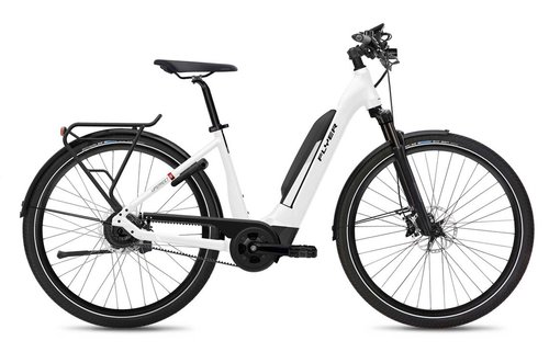 Flyer Upstreet5 7.83 (2022) - 28 Zoll 750Wh Rohloff Wave - Pearl White Gloss