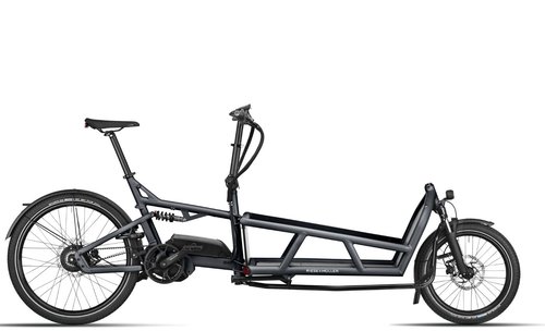 Riese und Müller Load 75 Vario - 2620 Zoll 500Wh Enviolo Lastenrad - Coal Grey Matt - 2022