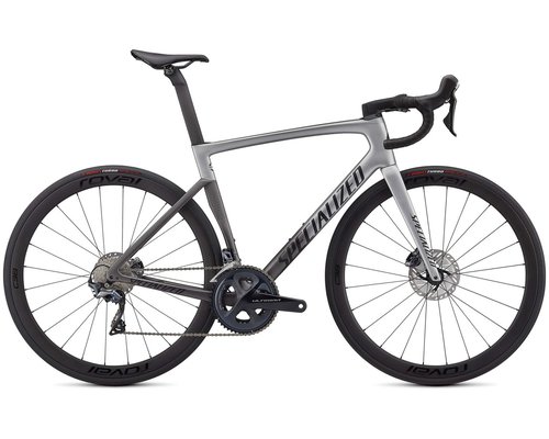 Specialized Tarmac SL7 Expert - Carbon Rennrad 2021 | light silver-smoke fade-black - " 61 cm"