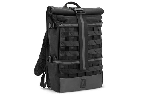 Chrome Industries Barrage Cargo Rucksack mit Reflexionsband - schwarz