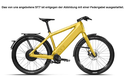 Stromer ST7 Sport - 27.5 Zoll 1440Wh Pinion Diamant - Solid Gold - 2022