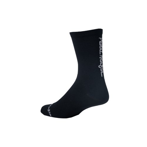 Pedal Mafia Mafia Pro 2.0 Pedalsocken Schwarz Weiß, Größe S/M