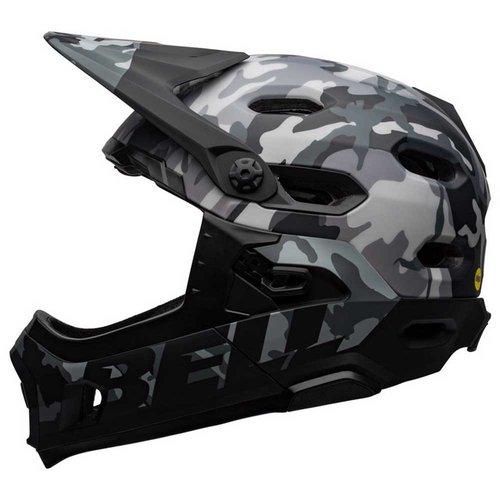 Bell Super Dh Mips Downhill Helmet Grau S