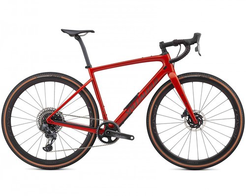 Specialized Diverge Pro Carbon - Gravel Bike 2021 | gloss redwood-smoke-chrome-clean - " 61 cm"