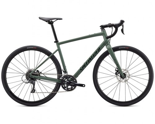 Specialized Diverge E5 - Gravel Bike 2021 | gloss sage green-forest green-chrome-clean - " 61 cm"