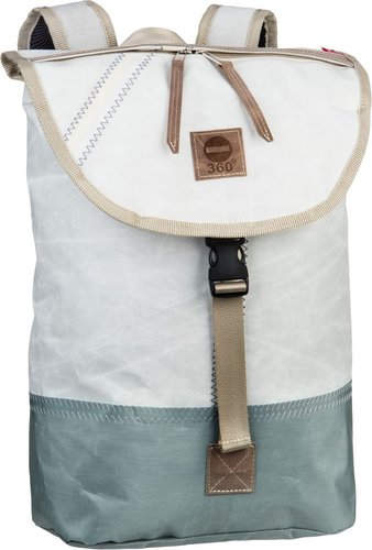 360grad Landgang Mini  in Weiß (13.7 Liter), Rucksack / Backpack