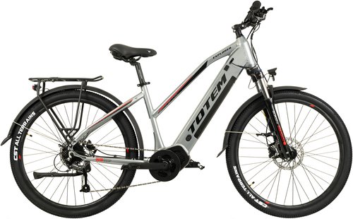 Totem E-Bike "XPL-650", 9 Gang, Shimano, Altus, Mittelmotor 250 W, Pedelec, Elektrofahrrad für Herren
