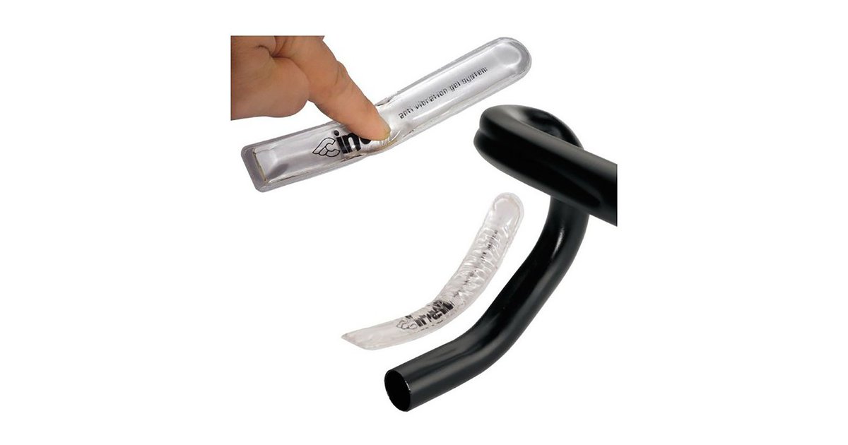 Cinelli Pads Gel Anti Vibration System Sticker Weiß