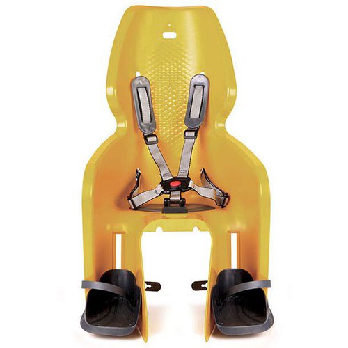 Bellelli Mr Fox Clamp Rear Child Bike Seat Gelb Max 22 kg Junge
