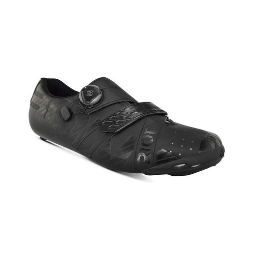 Bont RIOT + BOA Rennradschuhe Schwarz, Größe 42 - EUR