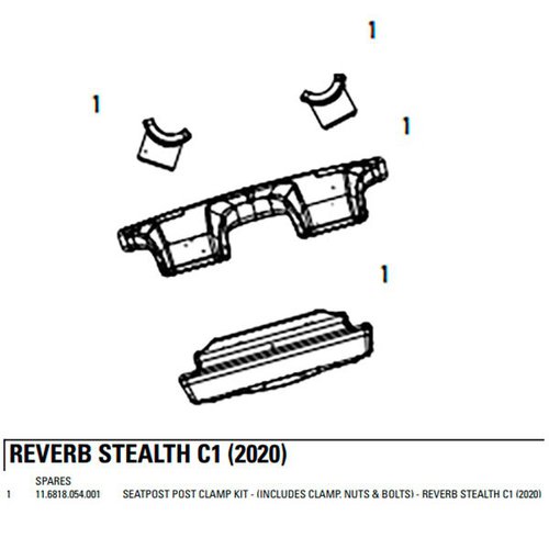 RockShox Reverb Stealth C1 2020 Sattelklemme