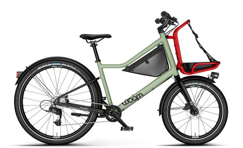 Woom NOW 5 - 2420 Zoll 8K Diamant - moss green formula red - 2022