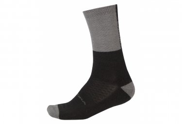 Endura baabaa merino wintersocken schwarz