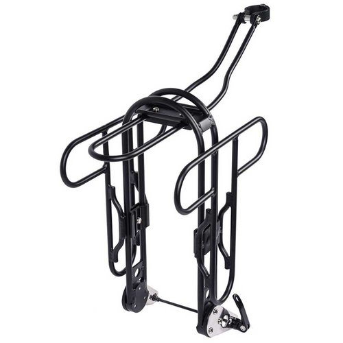 Dom T Bags Carrier Pannier Rack Schwarz