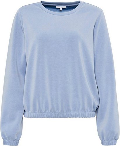 Opus Sweatshirt »Grinz« mit Gummizug am Saum