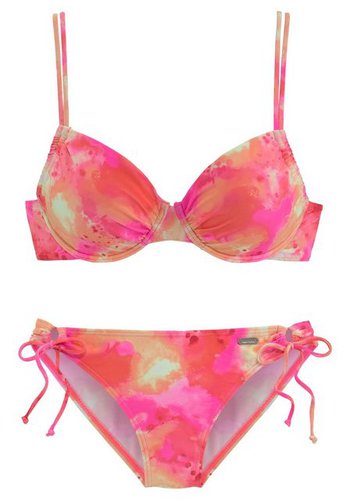 VENICE BEACH Bügel-Bikini mit Tie Dye Effekt
