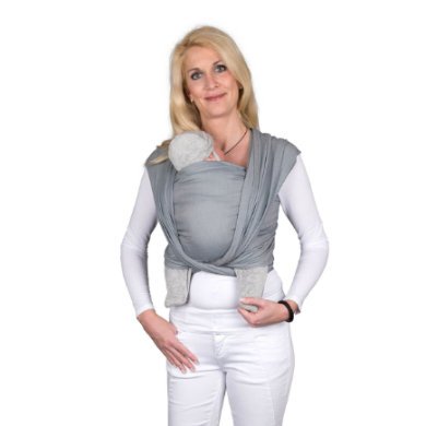 Hoppediz Ultralight Tragetuch Hamburg Graphit