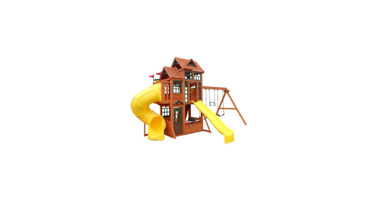 KidKraft Kidkraft® Canyon Ridge Holz Klettergerüst/ Schaukelset