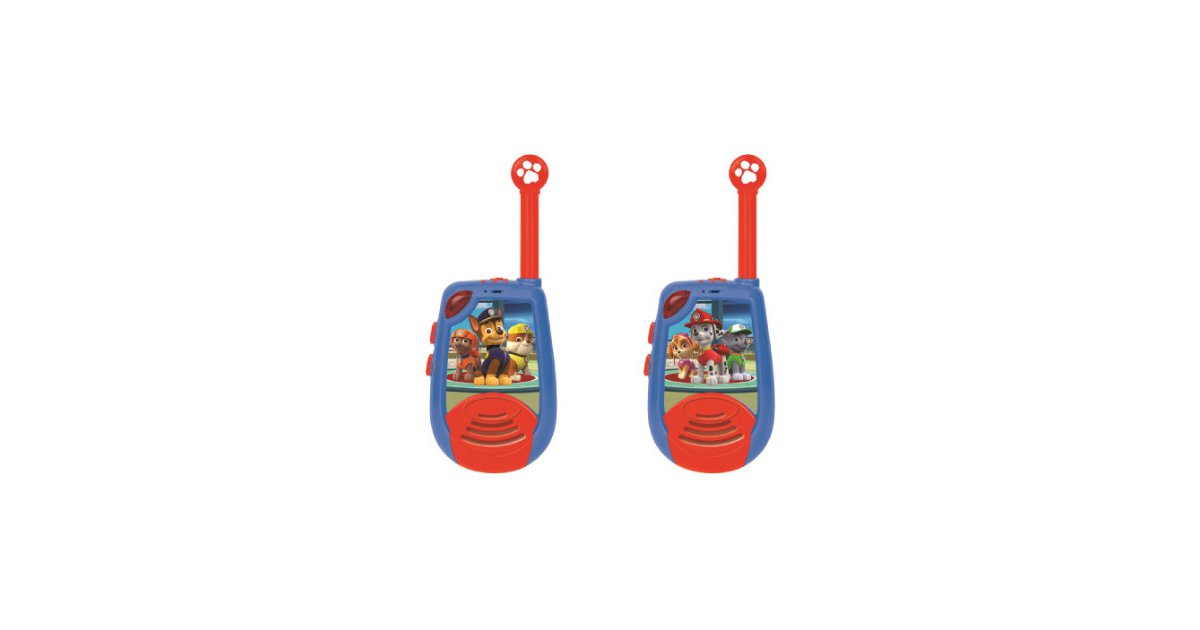 Lexibook Paw Patrol zwei WalkieTalkies bis zu zwei Kilometer mit