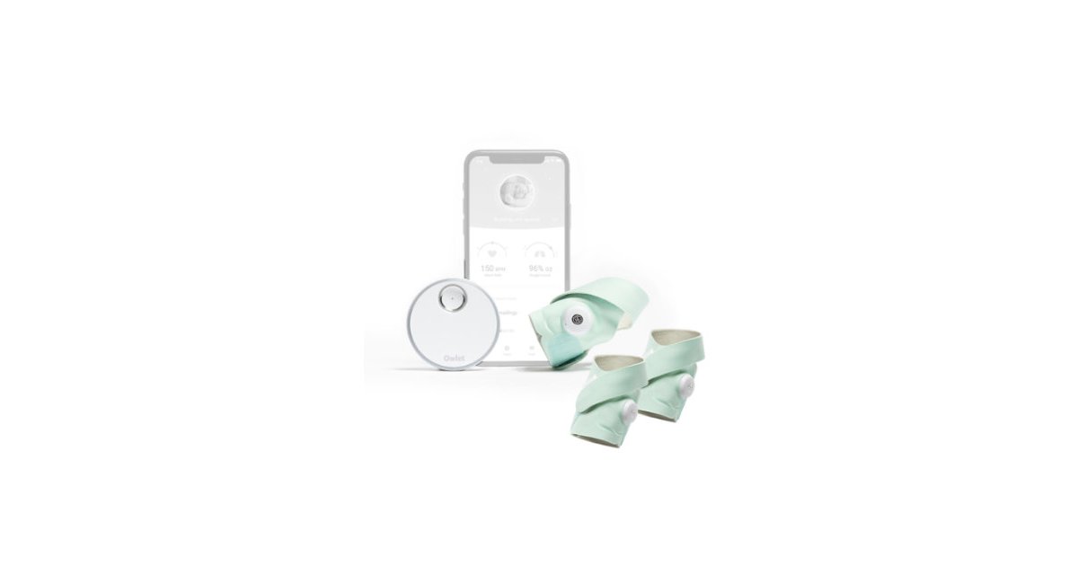 Owlet Smart Sock Plus mint