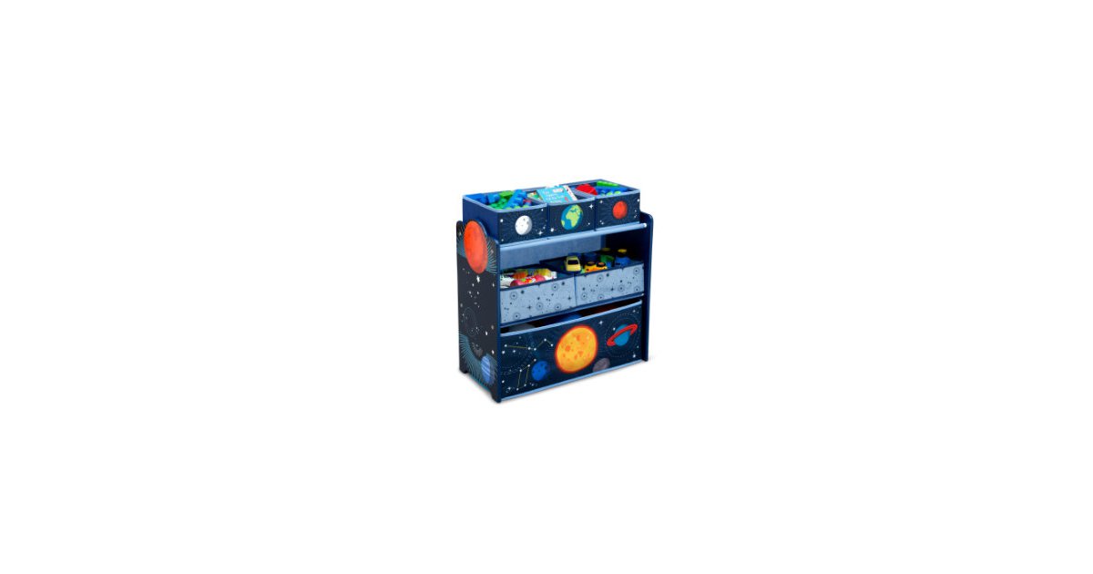DELTA CHILDREN Space Adventures Toy Organizer