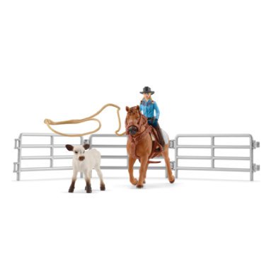 schleich® Team Roping mit Cowgirl 42577