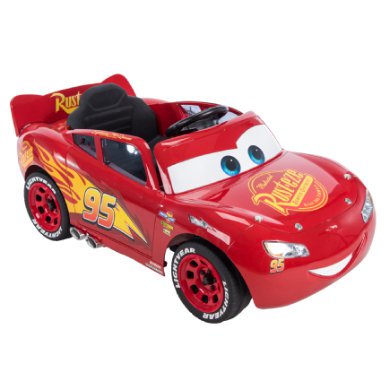 HUFFY Disney Cars Lightning McQueen Auto 6V, rot