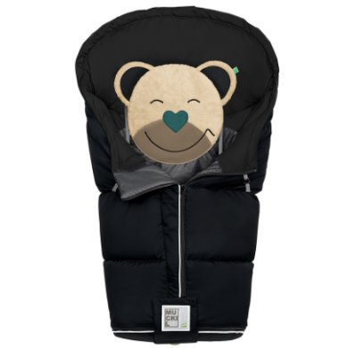 Odenwälder Fußsack Mucki L classic schwarz