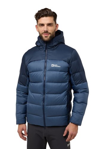 Jack Wolfskin Nebelhorn Down Hoody Men RDS Daunenjacke Herren 3XL blue nature blue