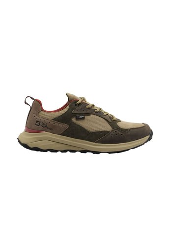Jack Wolfskin Camp Fever Texapore Low Men Wasserdichte Outdoor-Schuhe Herren 45.5 beige anis