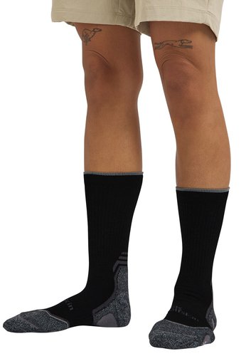 Jack Wolfskin Hike Merino Sock CL C Merino-Socken 47-49 black black