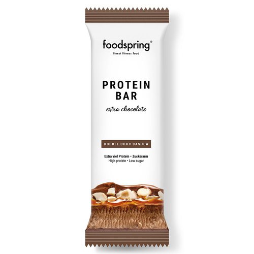 Foodspring foodspring® Extra Chocolate Protein Bar Double Choclate Cashew
