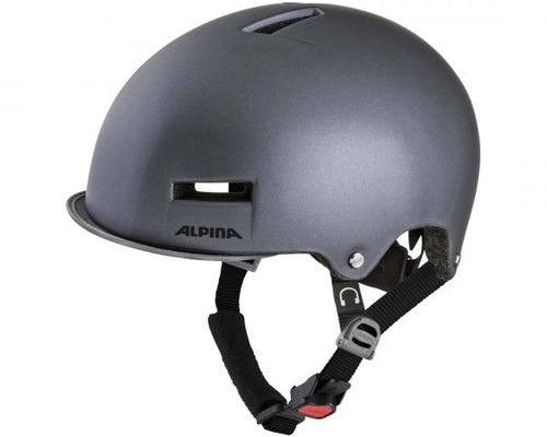 Alpina Grunerlokka Urban Fahrradhelm | titanium