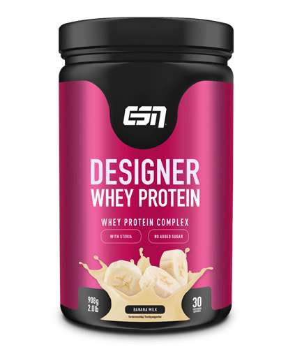 Esn Fitmart Gmbh Und Co. Kg ESN Designer Whey Protein Dose, 908g, Banana Milk