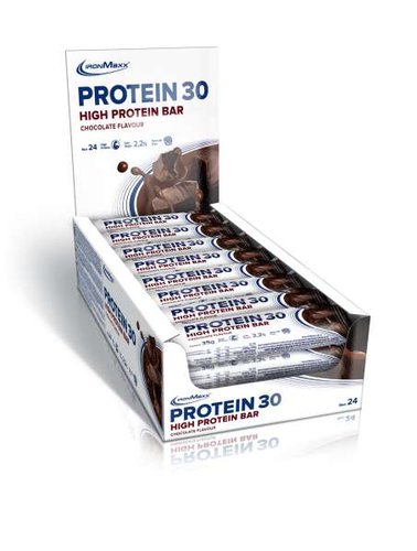 Ironmaxx Protein 30 Protein Bar Proteinriegel 24x35g, Cookies & Cream