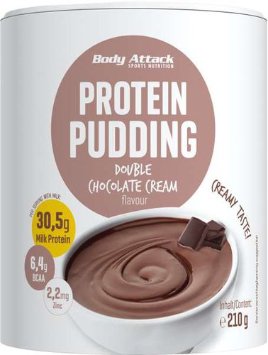 Body Attack Protein Pudding, 210g, Cookies Cream