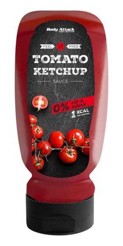 Body Attack Tomato Ketchup Sauce, 320ml