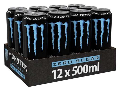 MONSTER ENERGY (Importeuer: Prometheus) Monster Absolute Zero 12 x 500ml