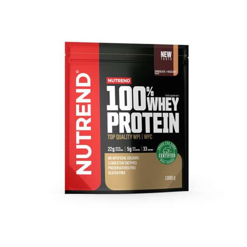 Nutrend 100 Whey Protein, 1000g, Schoko-Brownies