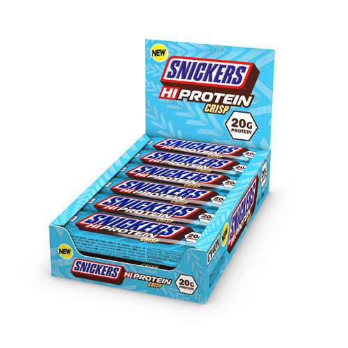 Mars Snickers High Protein Crisp Bar, 55g, Milk Chocolate