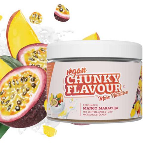 More Nutrition Chunky Flavour More 2 Taste, 250g, Nuss-Nougat Praliné